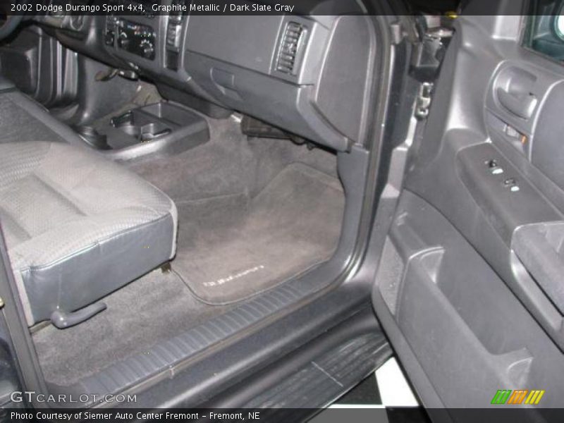 Graphite Metallic / Dark Slate Gray 2002 Dodge Durango Sport 4x4
