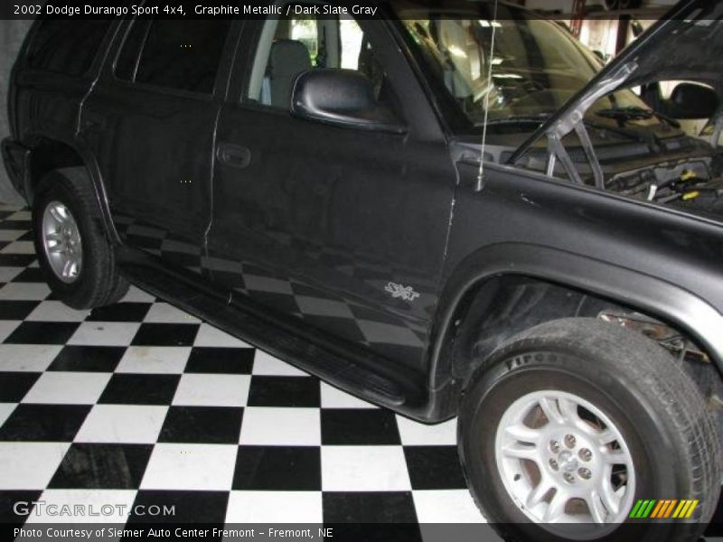 Graphite Metallic / Dark Slate Gray 2002 Dodge Durango Sport 4x4