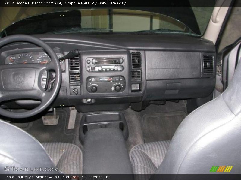 Graphite Metallic / Dark Slate Gray 2002 Dodge Durango Sport 4x4