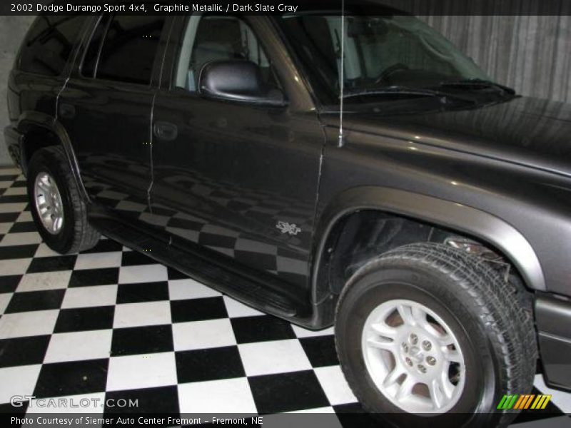 Graphite Metallic / Dark Slate Gray 2002 Dodge Durango Sport 4x4