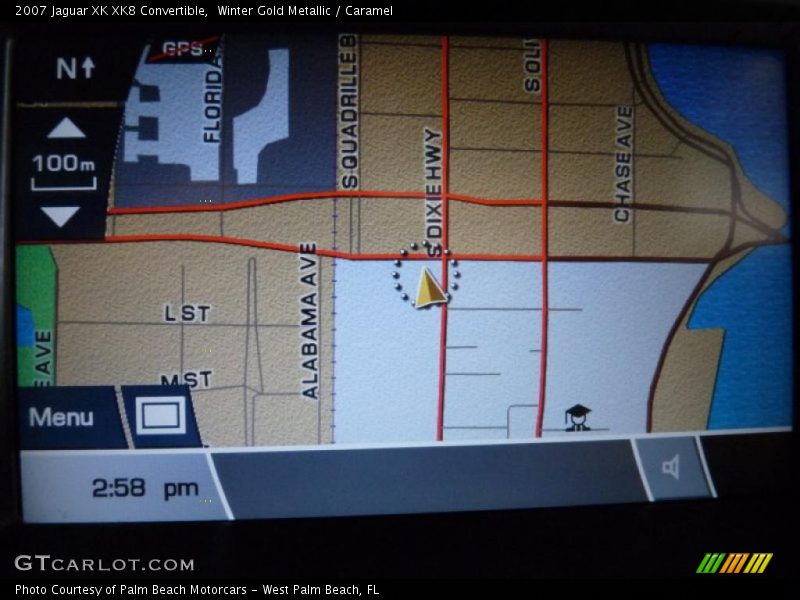 Winter Gold Metallic / Caramel 2007 Jaguar XK XK8 Convertible