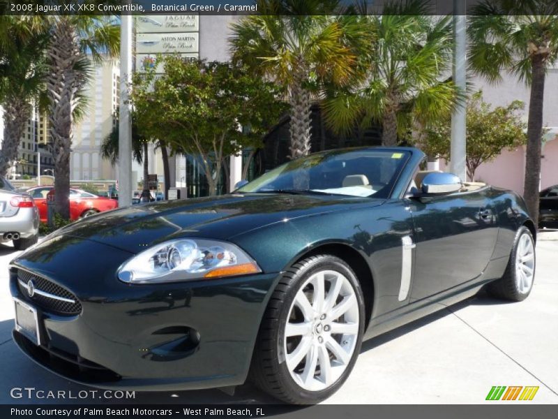 Front 3/4 View of 2008 XK XK8 Convertible