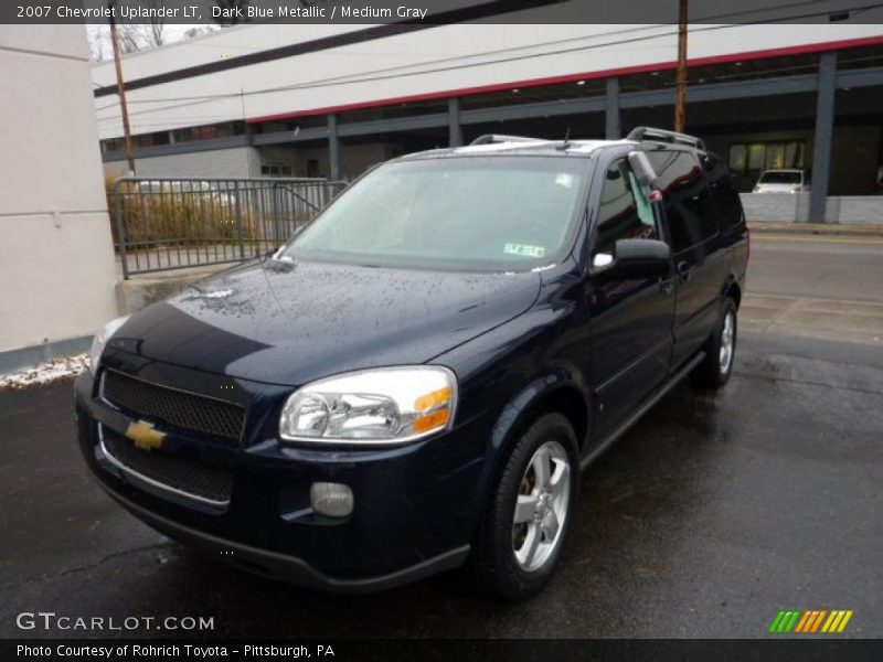 Dark Blue Metallic / Medium Gray 2007 Chevrolet Uplander LT