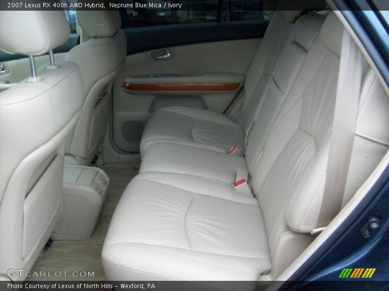 Neptune Blue Mica / Ivory 2007 Lexus RX 400h AWD Hybrid
