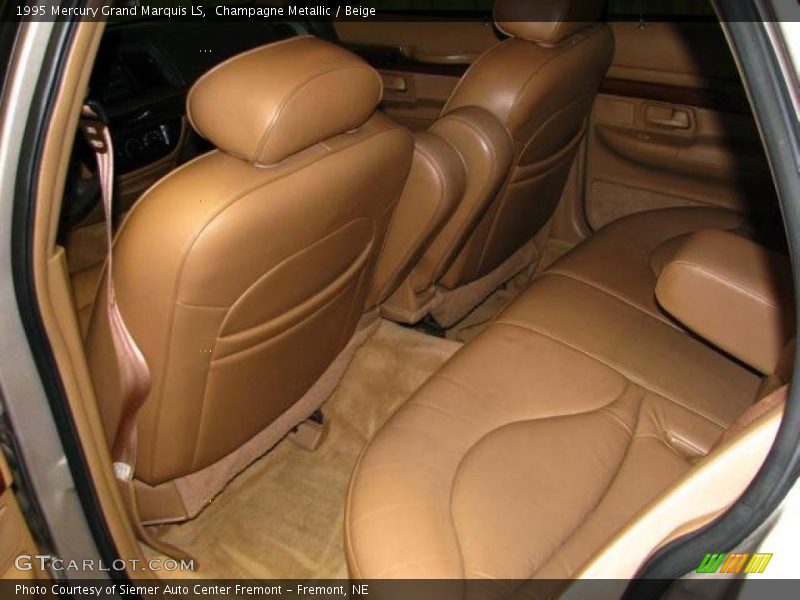 Champagne Metallic / Beige 1995 Mercury Grand Marquis LS