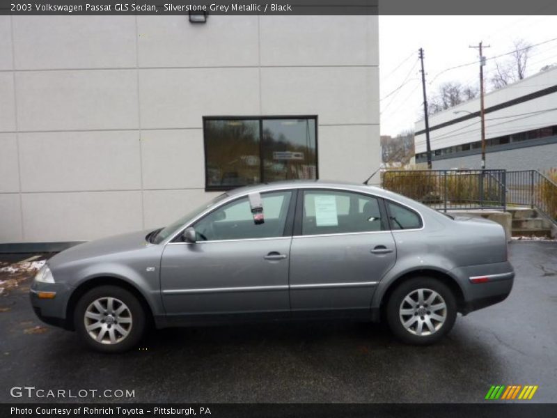 Silverstone Grey Metallic / Black 2003 Volkswagen Passat GLS Sedan