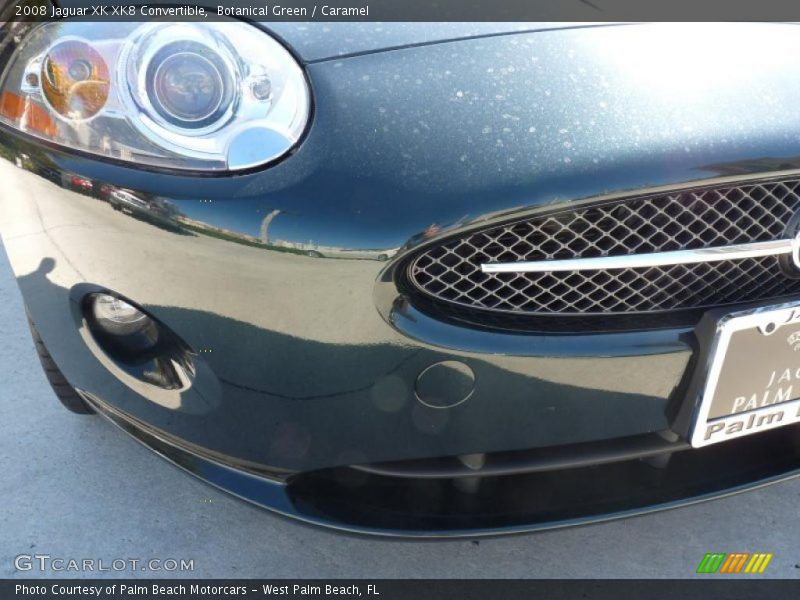 Botanical Green / Caramel 2008 Jaguar XK XK8 Convertible