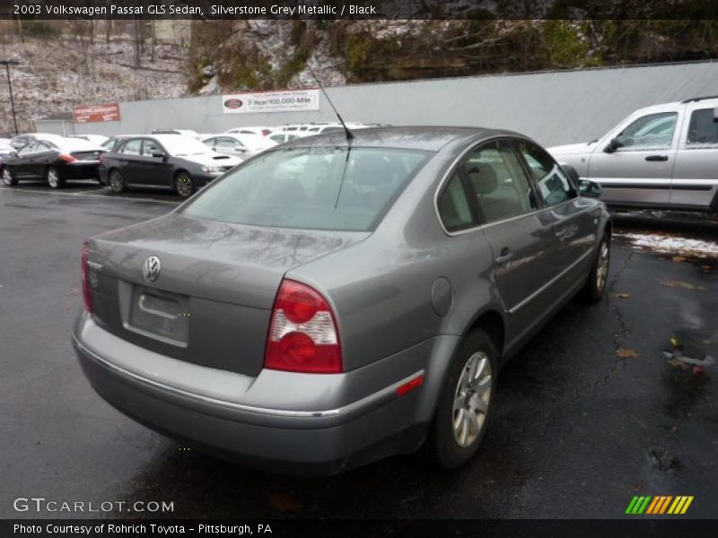 Silverstone Grey Metallic / Black 2003 Volkswagen Passat GLS Sedan