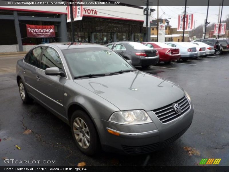 Silverstone Grey Metallic / Black 2003 Volkswagen Passat GLS Sedan
