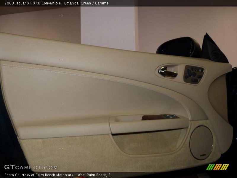 Botanical Green / Caramel 2008 Jaguar XK XK8 Convertible