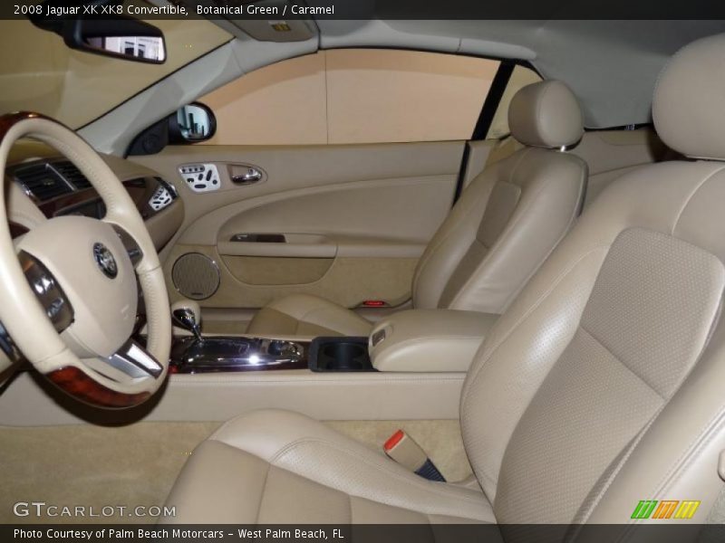  2008 XK XK8 Convertible Caramel Interior
