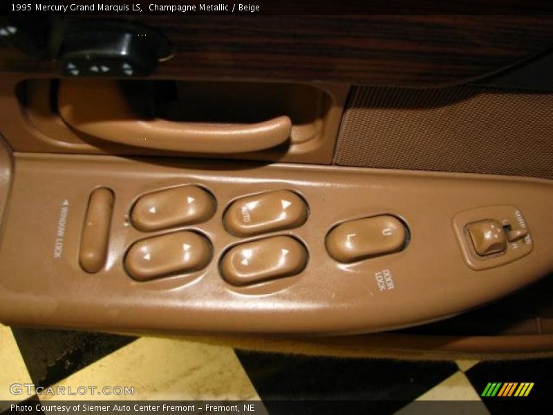 Champagne Metallic / Beige 1995 Mercury Grand Marquis LS