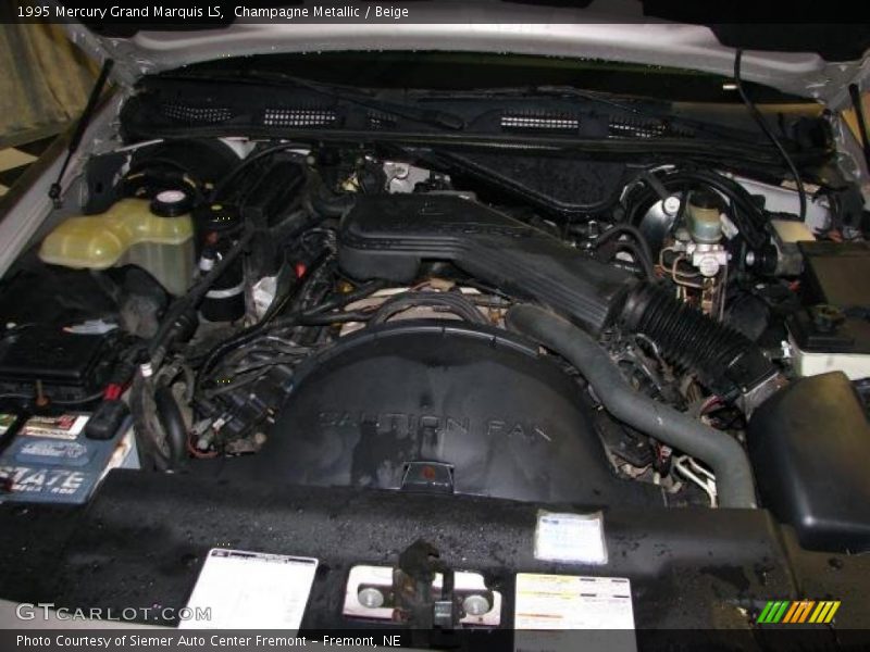 Champagne Metallic / Beige 1995 Mercury Grand Marquis LS