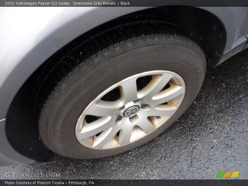 Silverstone Grey Metallic / Black 2003 Volkswagen Passat GLS Sedan