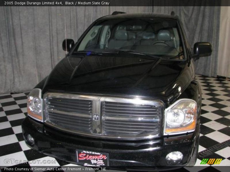 Black / Medium Slate Gray 2005 Dodge Durango Limited 4x4