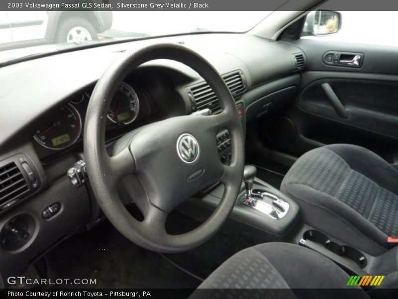 Silverstone Grey Metallic / Black 2003 Volkswagen Passat GLS Sedan