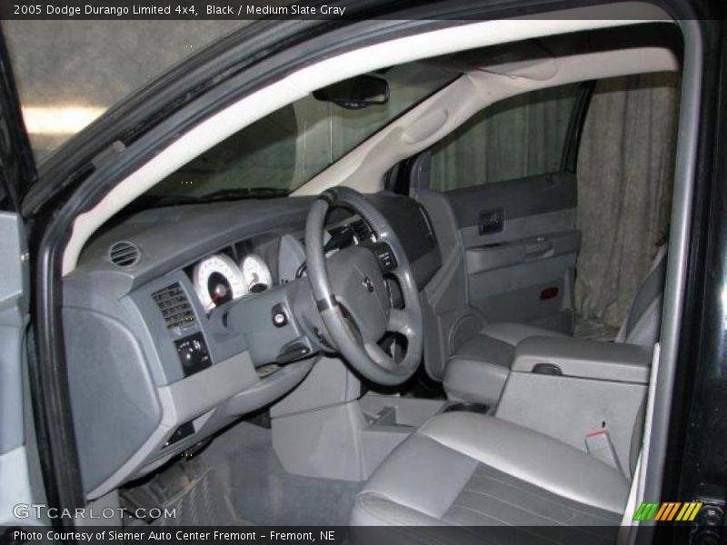 Black / Medium Slate Gray 2005 Dodge Durango Limited 4x4