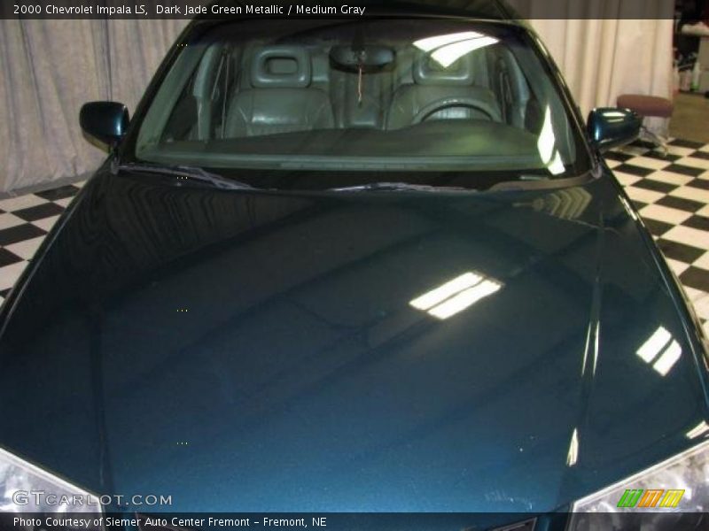 Dark Jade Green Metallic / Medium Gray 2000 Chevrolet Impala LS