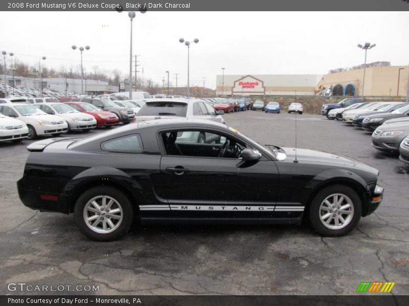 Black / Dark Charcoal 2008 Ford Mustang V6 Deluxe Coupe
