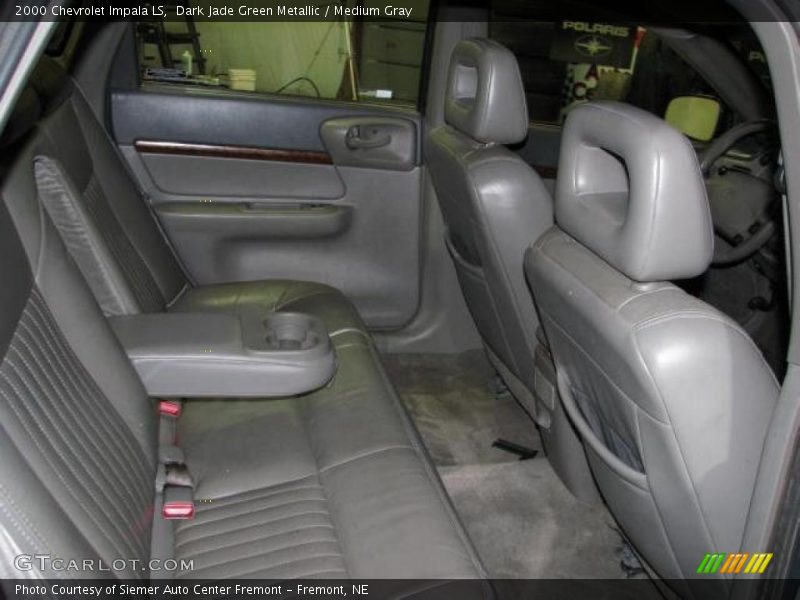 Dark Jade Green Metallic / Medium Gray 2000 Chevrolet Impala LS