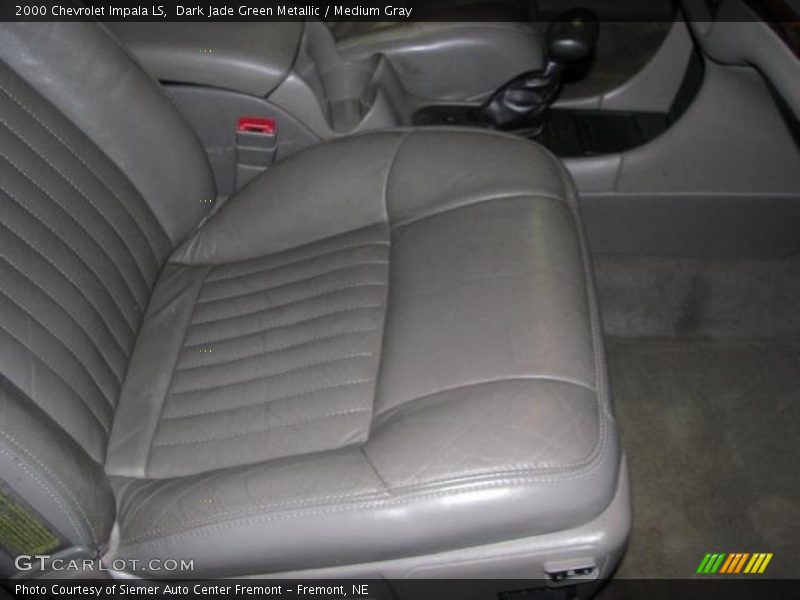 Dark Jade Green Metallic / Medium Gray 2000 Chevrolet Impala LS
