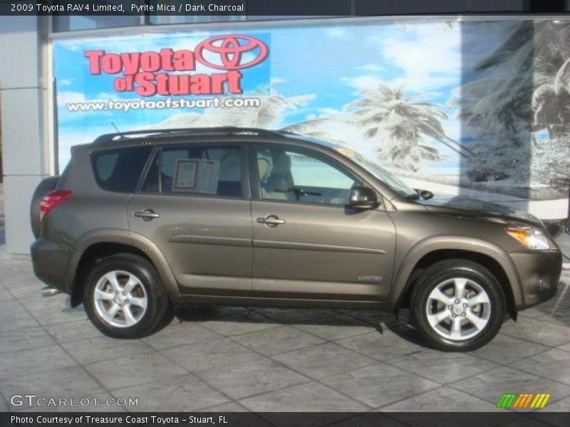 Pyrite Mica / Dark Charcoal 2009 Toyota RAV4 Limited