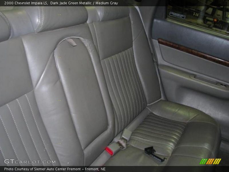 Dark Jade Green Metallic / Medium Gray 2000 Chevrolet Impala LS