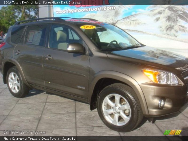 Pyrite Mica / Dark Charcoal 2009 Toyota RAV4 Limited