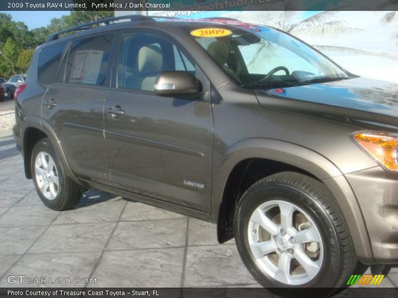 Pyrite Mica / Dark Charcoal 2009 Toyota RAV4 Limited