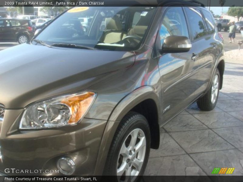 Pyrite Mica / Dark Charcoal 2009 Toyota RAV4 Limited