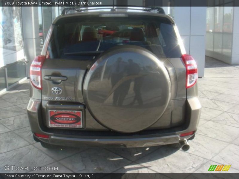 Pyrite Mica / Dark Charcoal 2009 Toyota RAV4 Limited