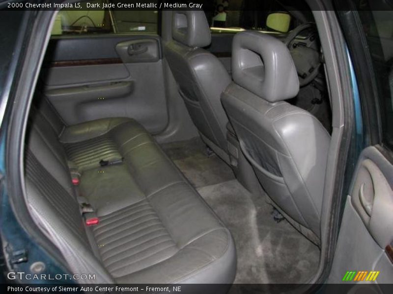 Dark Jade Green Metallic / Medium Gray 2000 Chevrolet Impala LS