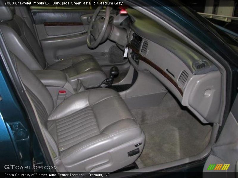 Dark Jade Green Metallic / Medium Gray 2000 Chevrolet Impala LS