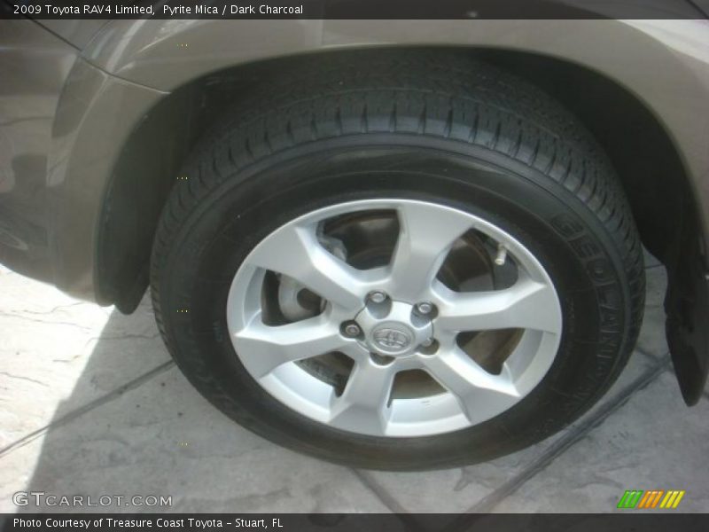 Pyrite Mica / Dark Charcoal 2009 Toyota RAV4 Limited