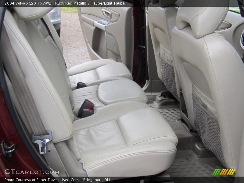 Ruby Red Metallic / Taupe/Light Taupe 2004 Volvo XC90 T6 AWD
