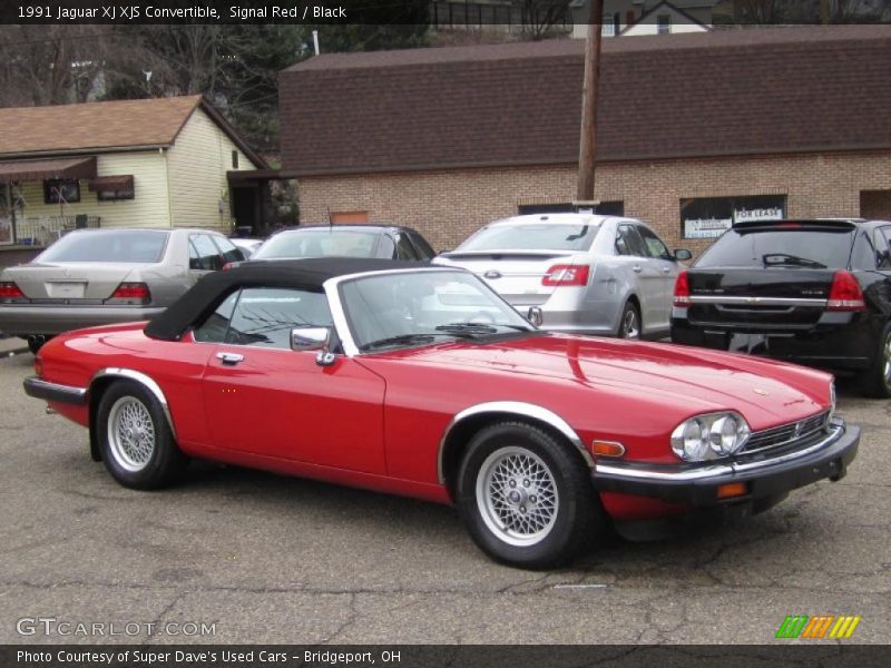 Front 3/4 View of 1991 XJ XJS Convertible