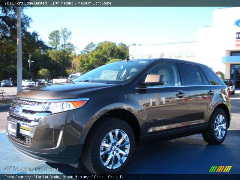 Earth Metallic / Medium Light Stone 2011 Ford Edge Limited