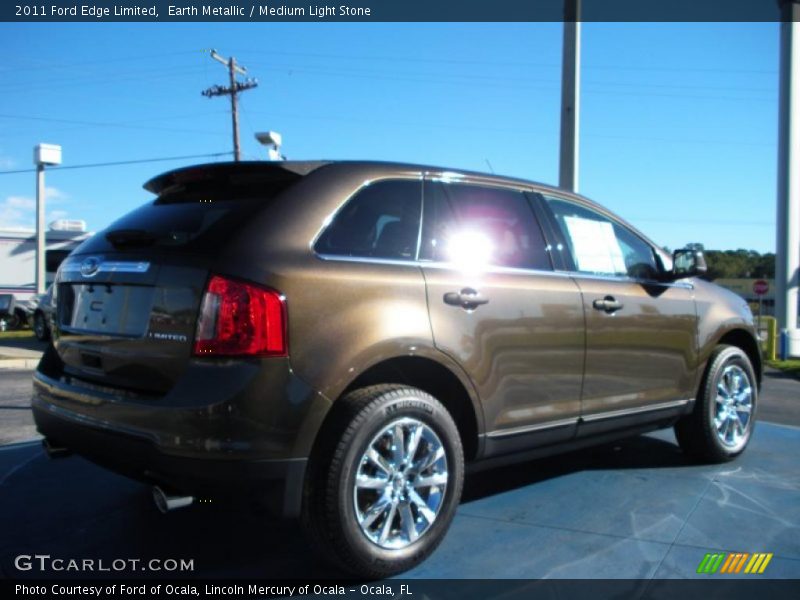 Earth Metallic / Medium Light Stone 2011 Ford Edge Limited