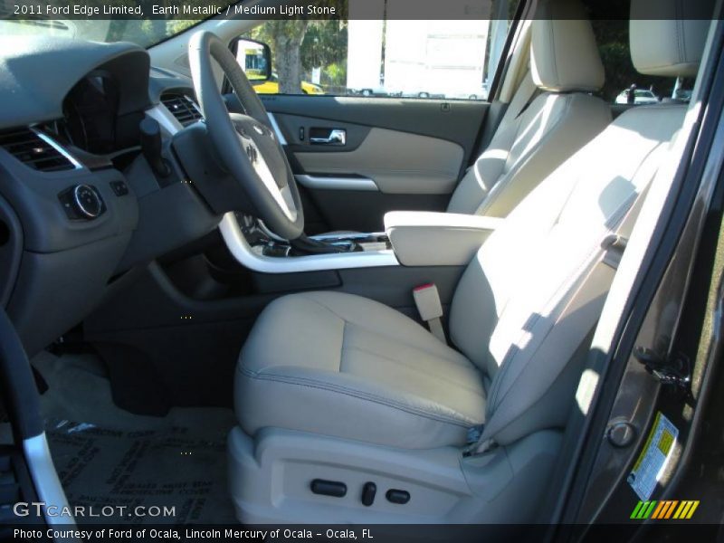 Earth Metallic / Medium Light Stone 2011 Ford Edge Limited