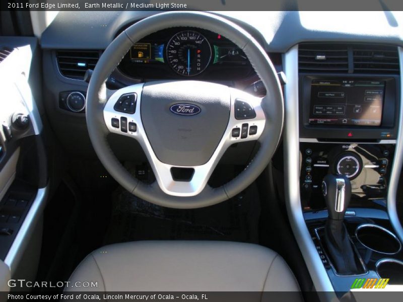 Earth Metallic / Medium Light Stone 2011 Ford Edge Limited