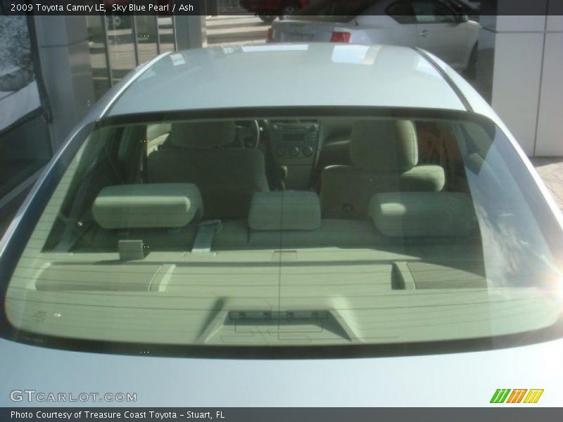 Sky Blue Pearl / Ash 2009 Toyota Camry LE