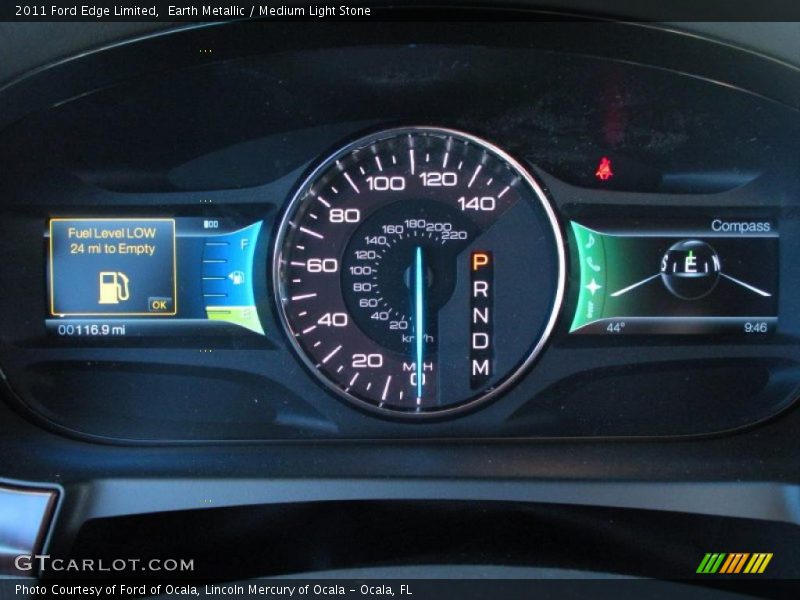 Earth Metallic / Medium Light Stone 2011 Ford Edge Limited