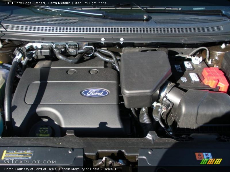 Earth Metallic / Medium Light Stone 2011 Ford Edge Limited