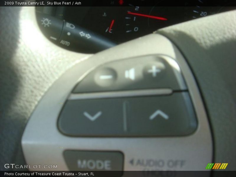 Sky Blue Pearl / Ash 2009 Toyota Camry LE