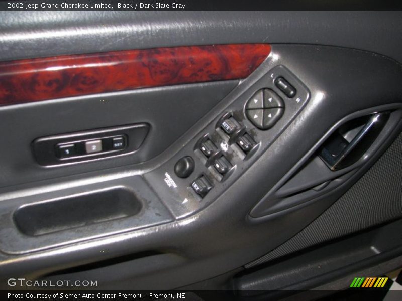 Black / Dark Slate Gray 2002 Jeep Grand Cherokee Limited