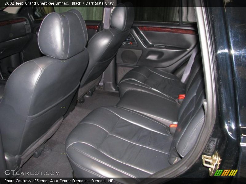 Black / Dark Slate Gray 2002 Jeep Grand Cherokee Limited