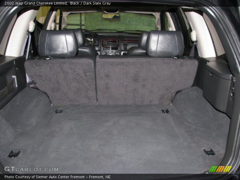 Black / Dark Slate Gray 2002 Jeep Grand Cherokee Limited