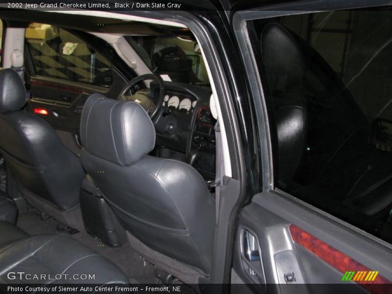 Black / Dark Slate Gray 2002 Jeep Grand Cherokee Limited