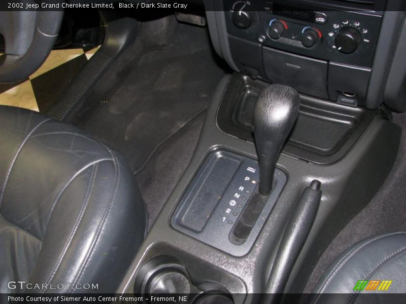 Black / Dark Slate Gray 2002 Jeep Grand Cherokee Limited