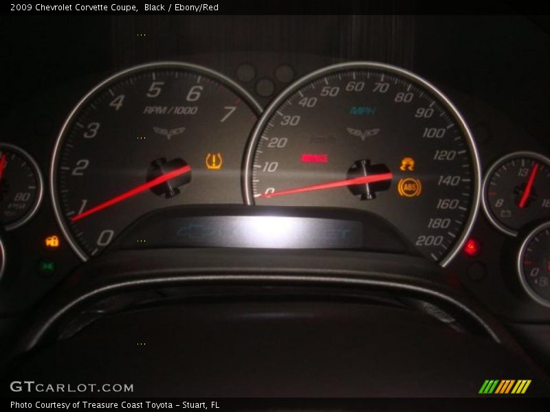  2009 Corvette Coupe Coupe Gauges